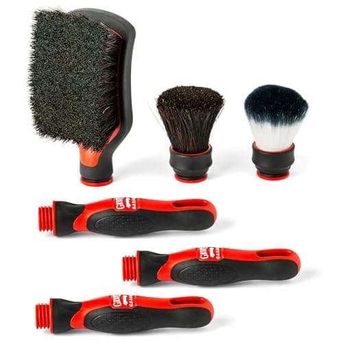 Griot's Garage Interior MOD Detail Brush Kit (3 Handles + 3 XL Heads)