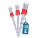 Chemical Guys All in the Details Interior Detailing Brush Set (3-Piece)