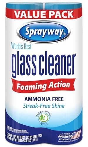 Sprayway Glass Cleaner Foaming Aerosol