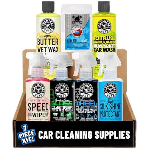 Chemical Guys 7-Piece Starter Car Care Kit (HOL124)