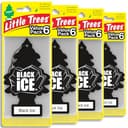 Little Trees Car Air Freshener, Black Ice (24 trees)
